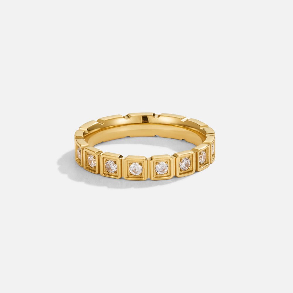 Eugenia Crystal Band Ring