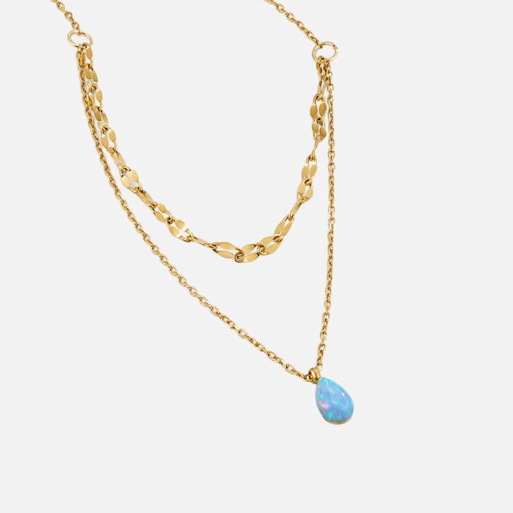 Celeste Teardrop Necklace