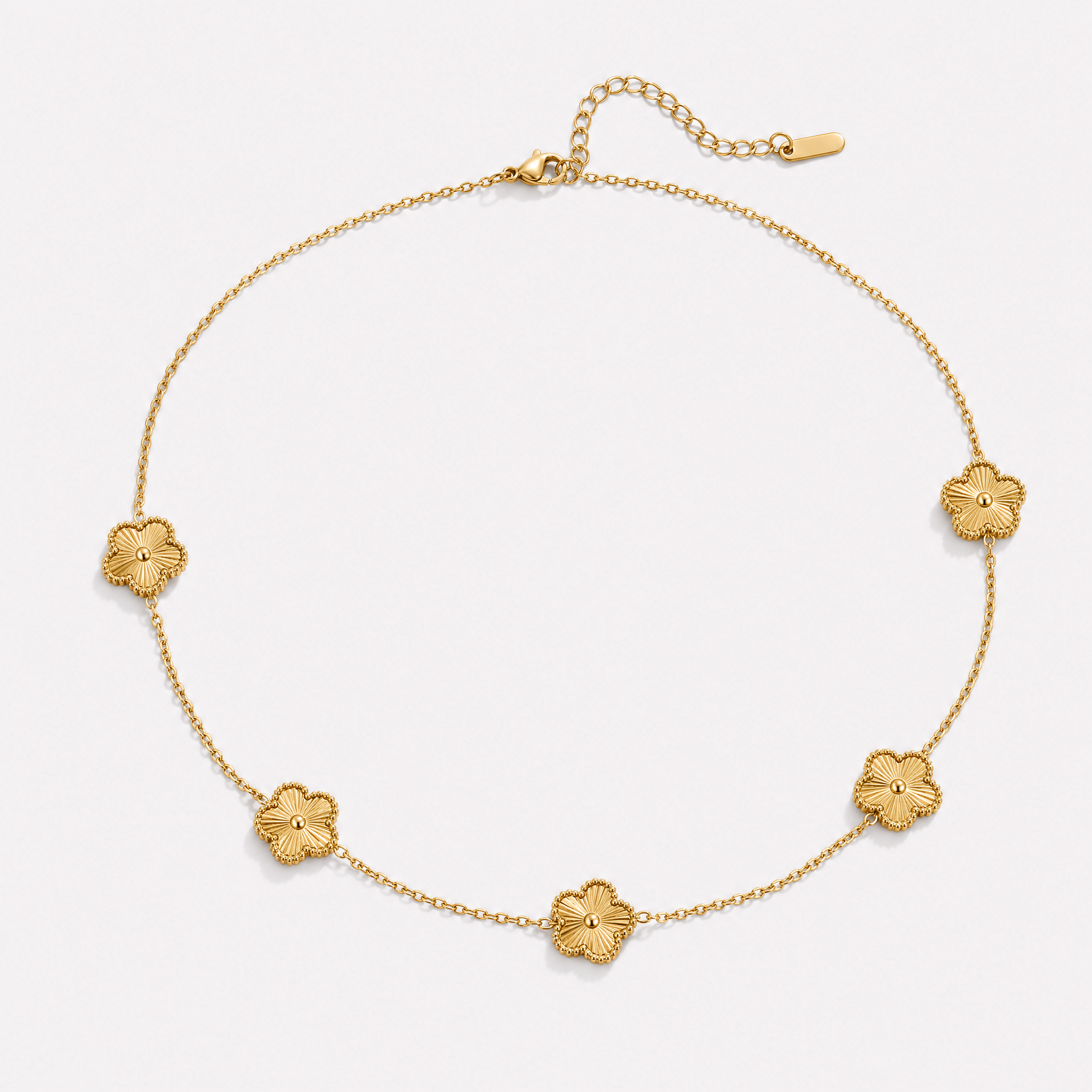 Claudia Flower Cluster Necklace