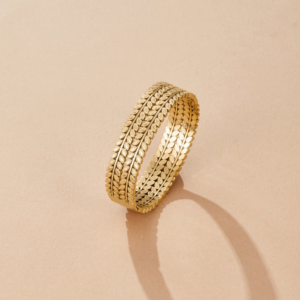 Laura Leaf Bangle