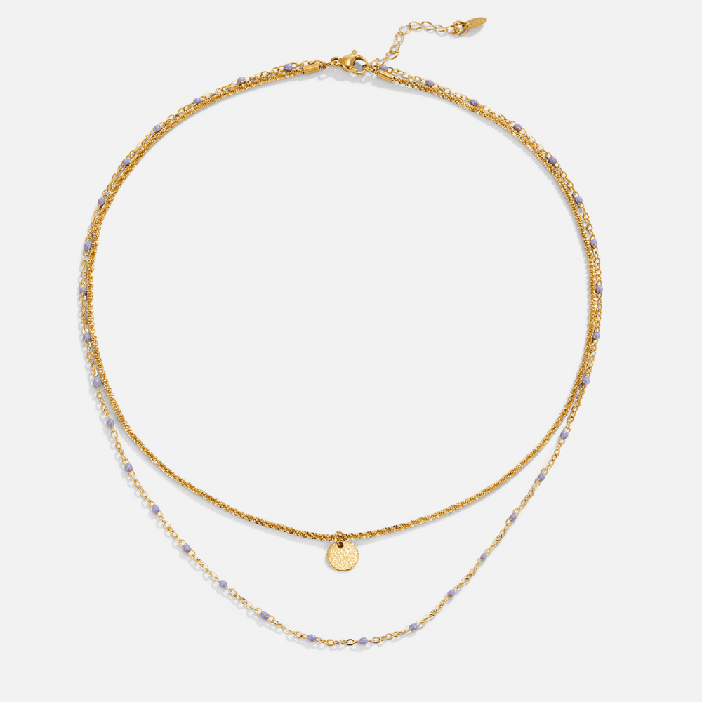 Pierina Layered Bead Necklace