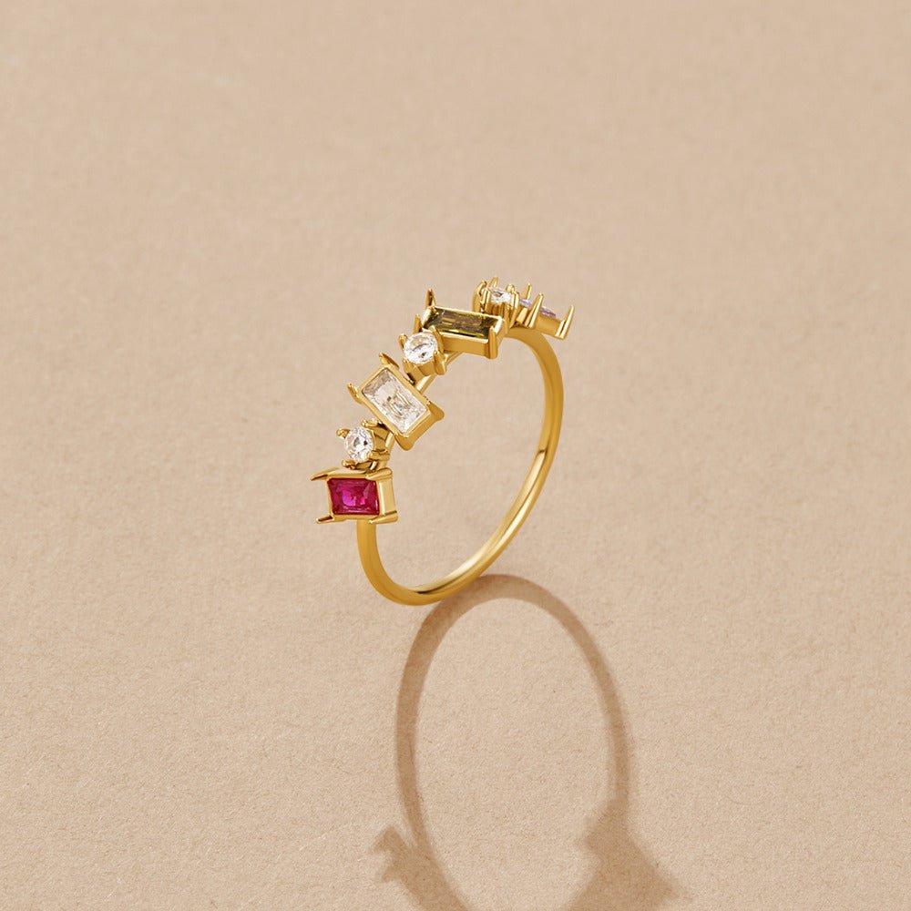 Prisca Baguette Ring