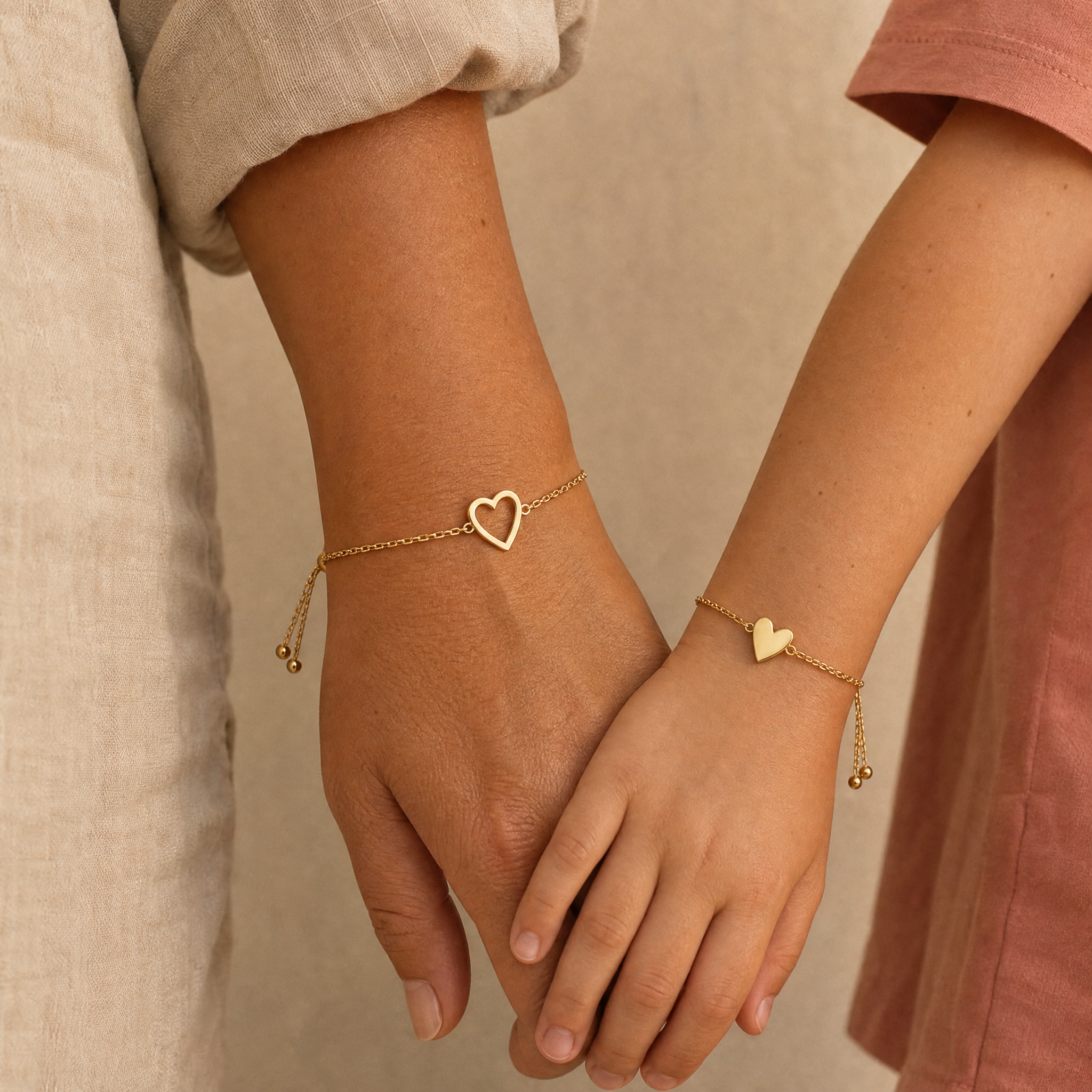 Donata Mother-Daughter Bracelet Set