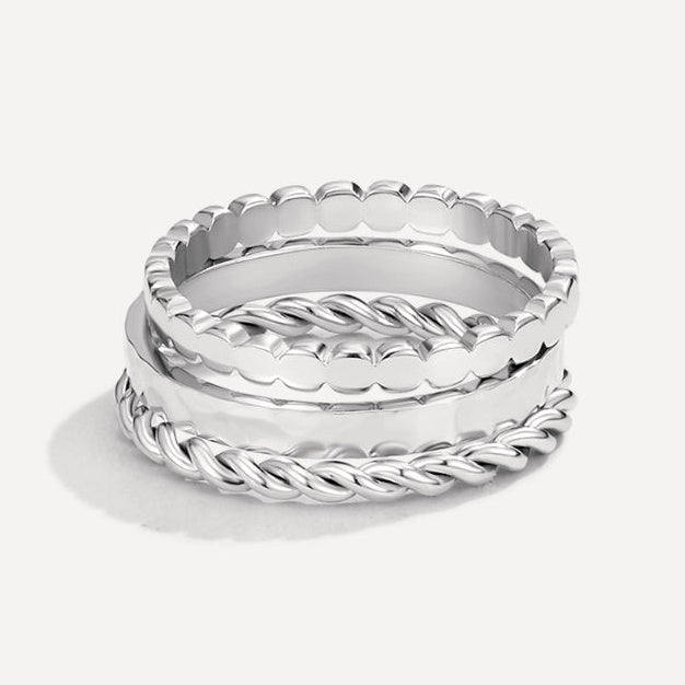 Donatella Stacking Ring Set