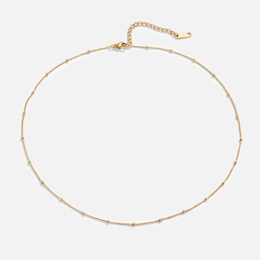 Gioia Bead Chain Necklace