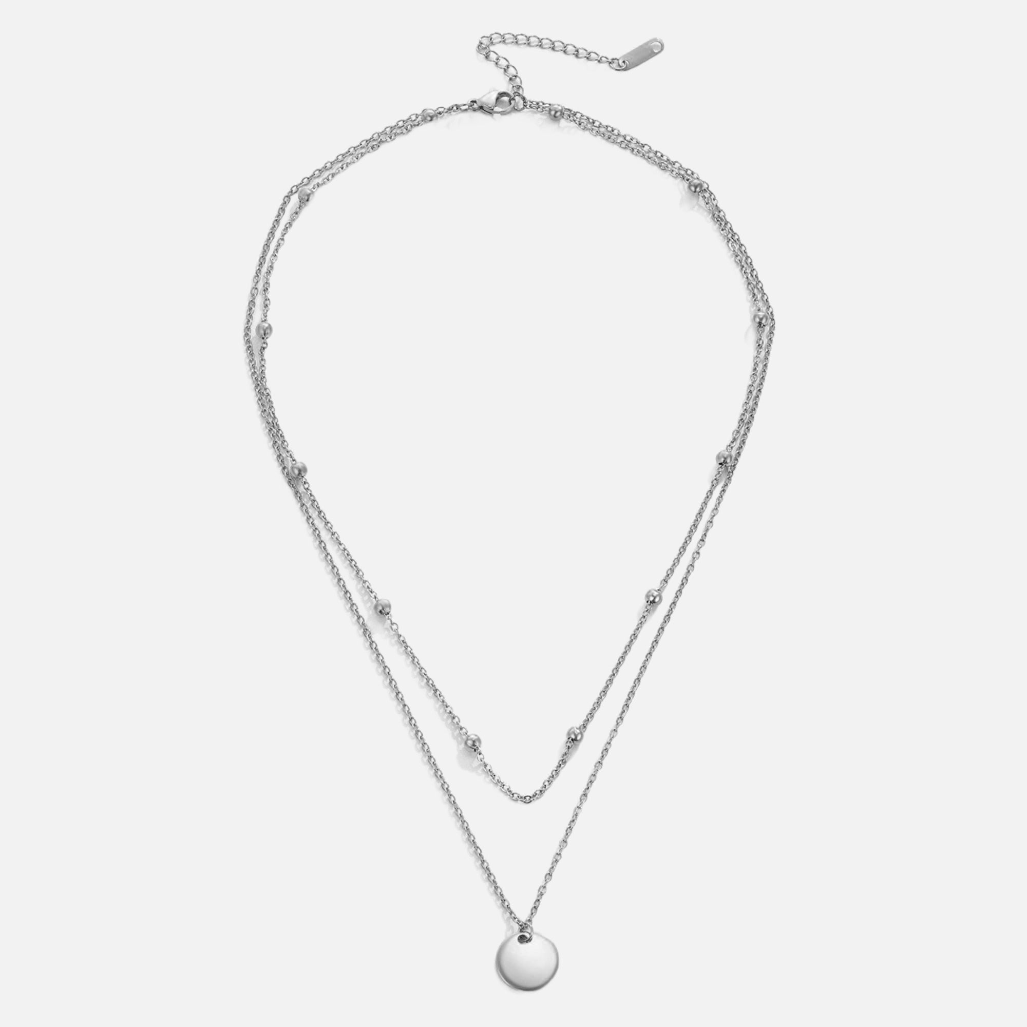 Serena Disc Necklace
