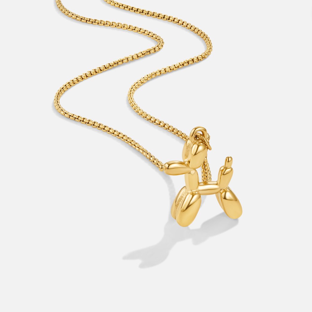 Cinzia Balloon Dog Necklace