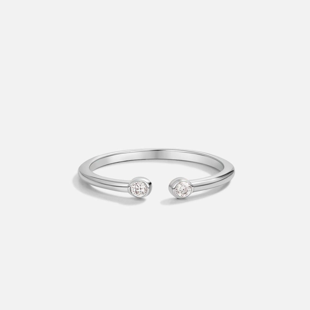 Gemella Duo Crystal Ring
