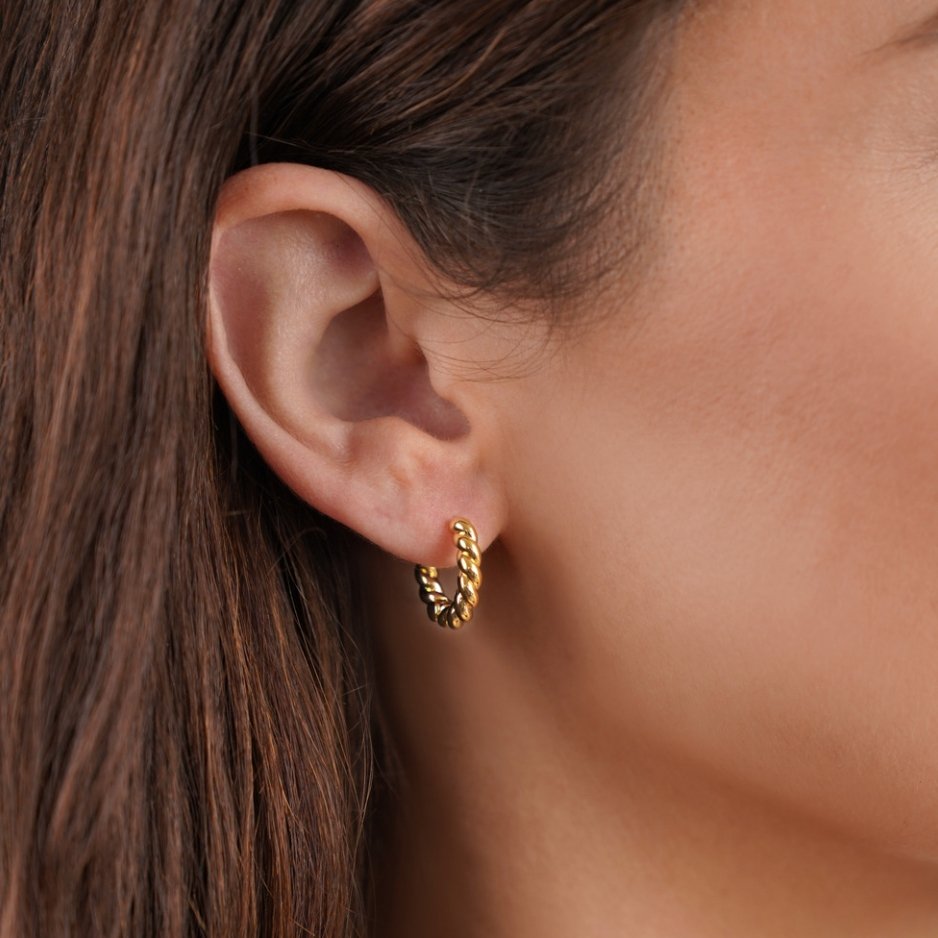 Fabiana Twist Hoops