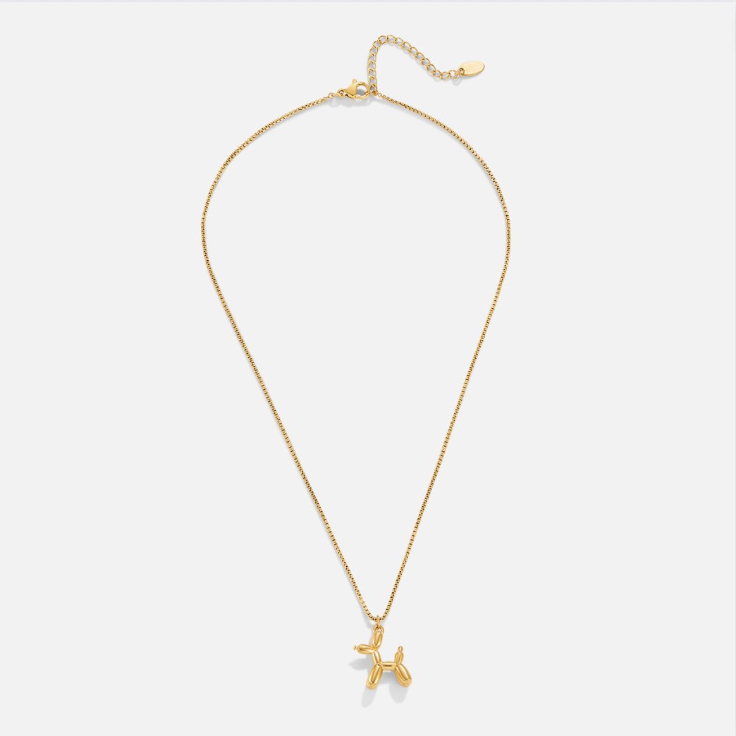 Cinzia Balloon Dog Necklace