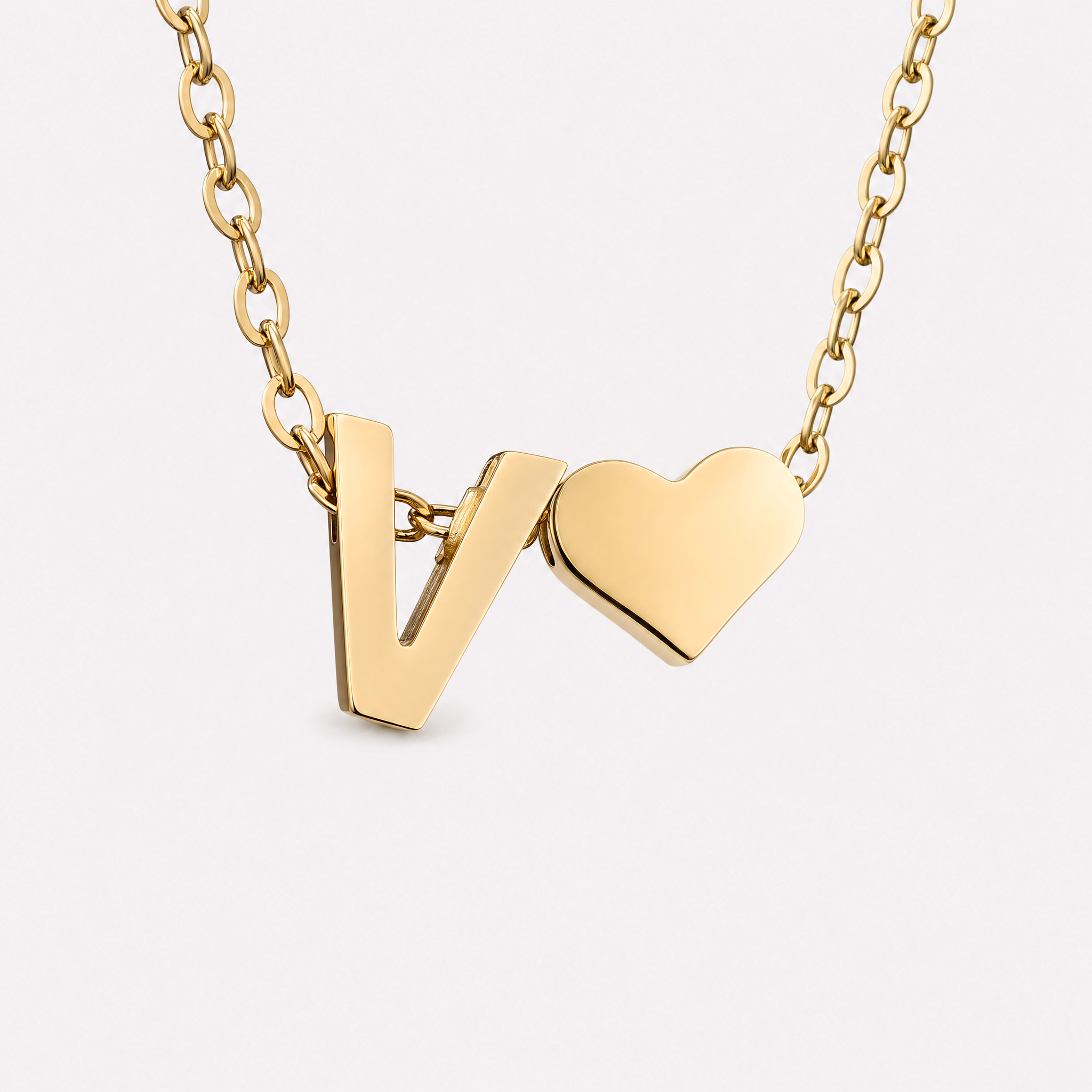 Amata Initial Necklace