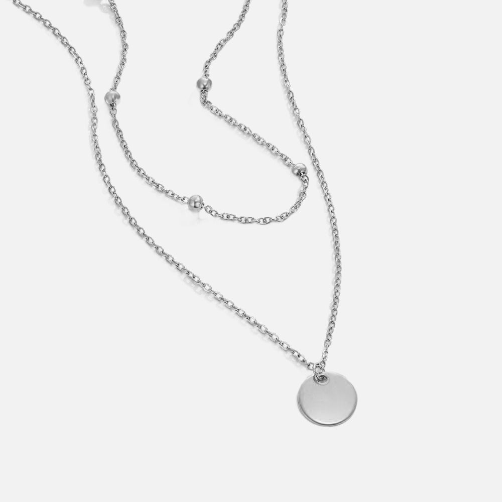 Serena Disc Necklace