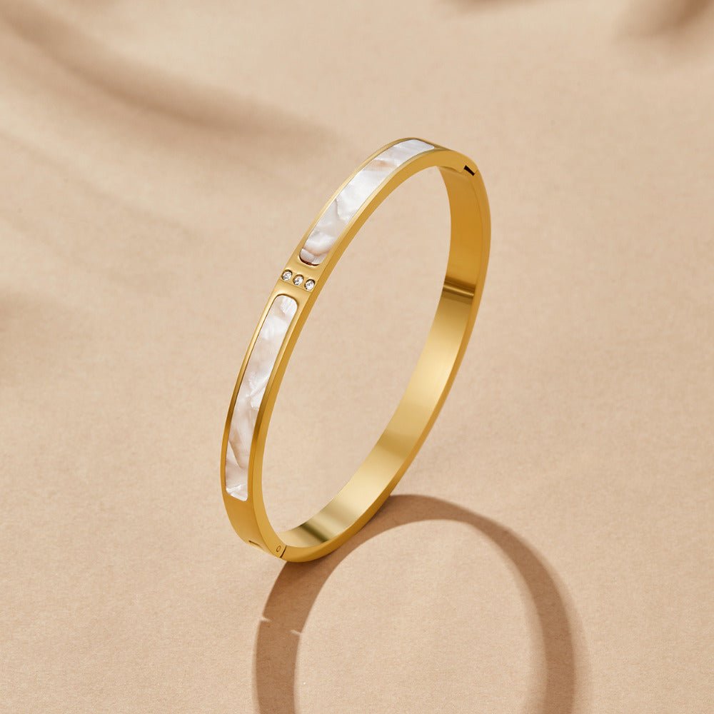 Sabrina Enamel Bangle