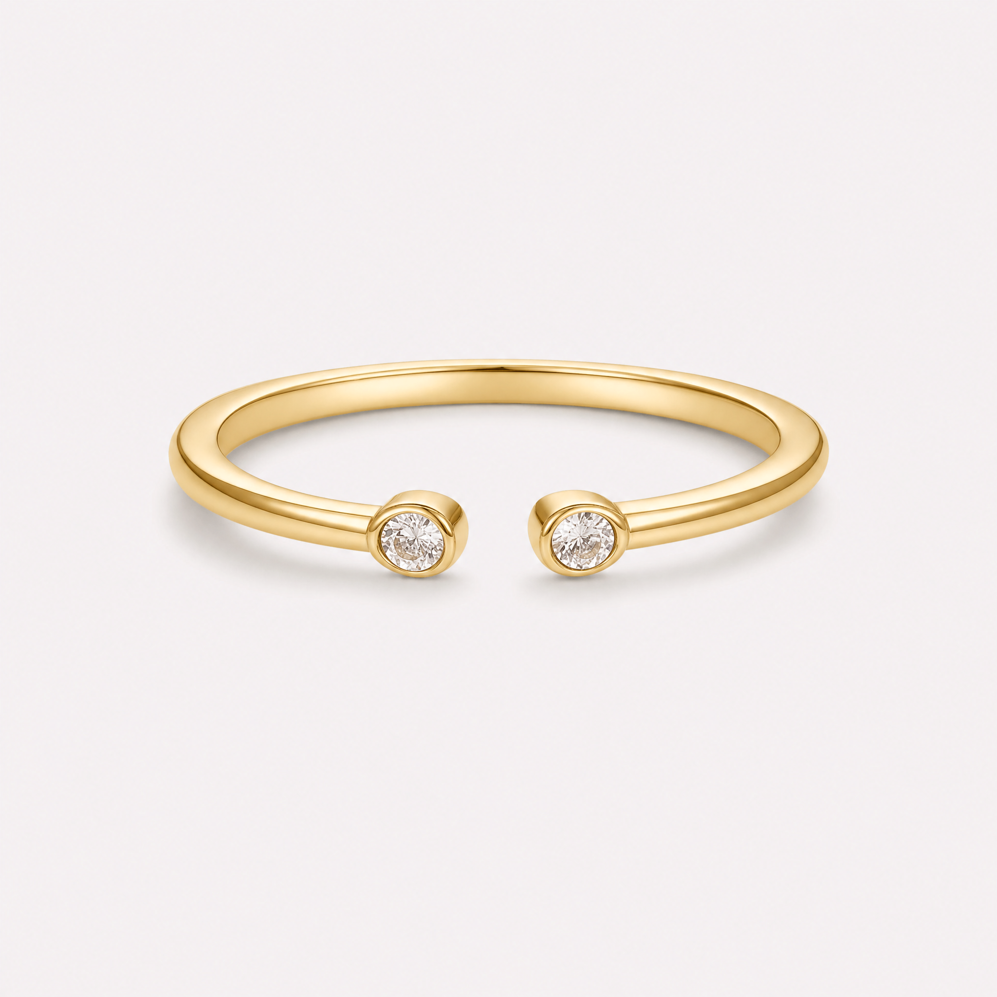 Gemella Duo Crystal Ring