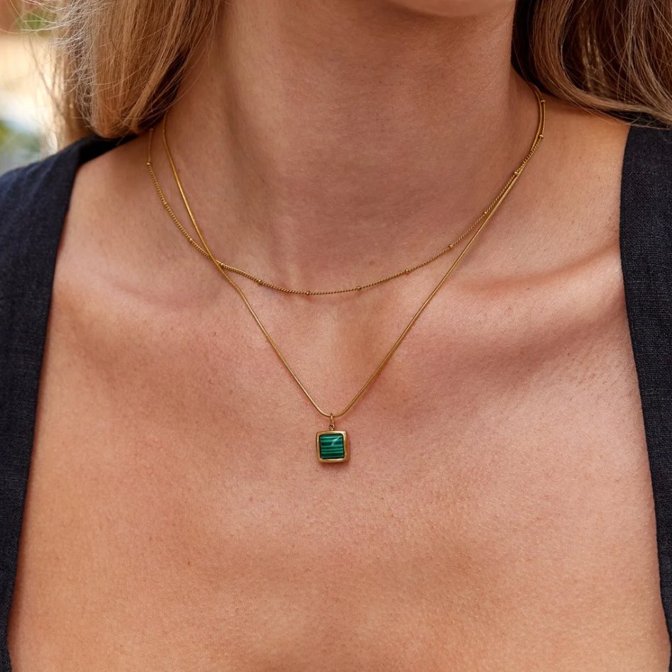 Gioia Bead Chain Necklace