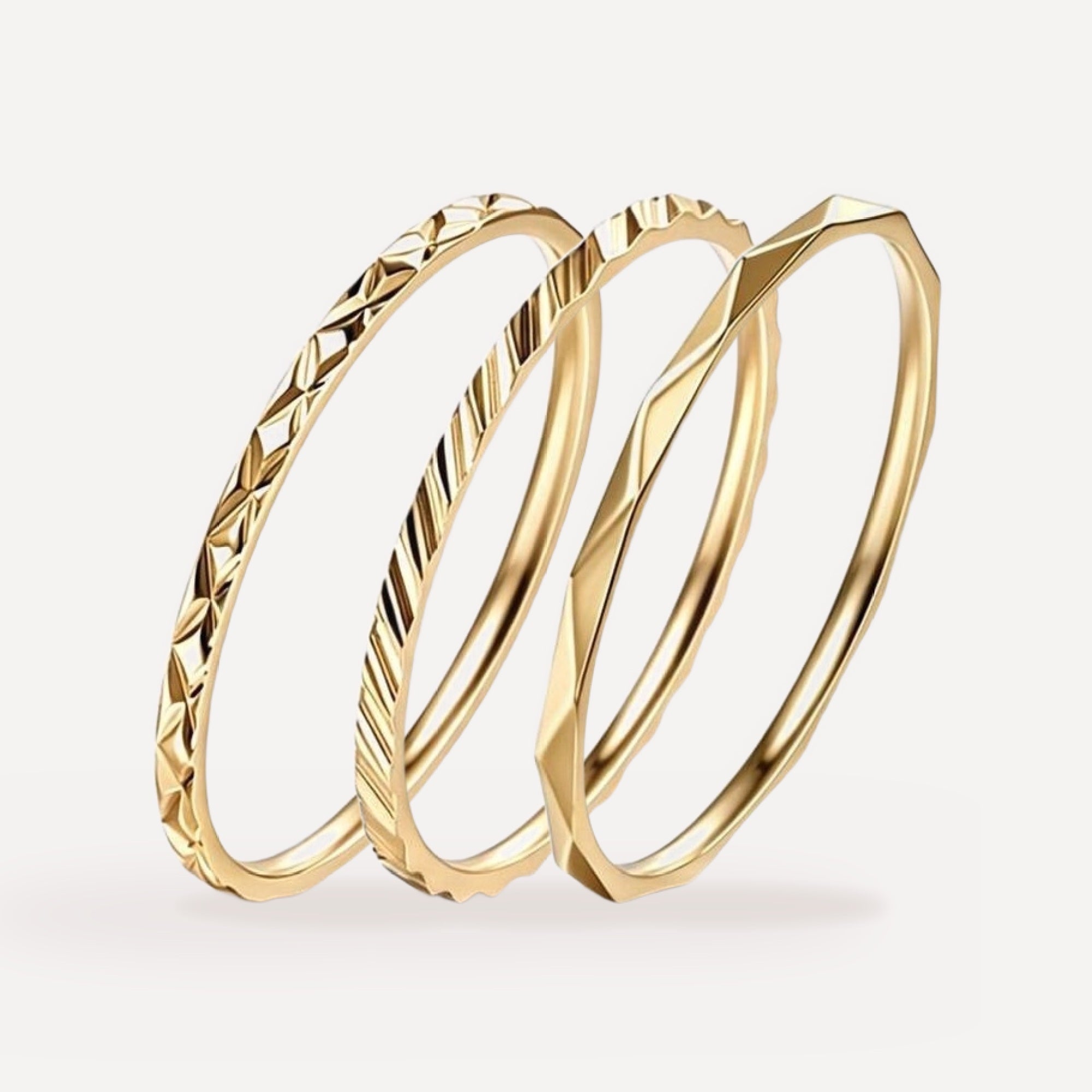 Gloria Stacking Ring Set