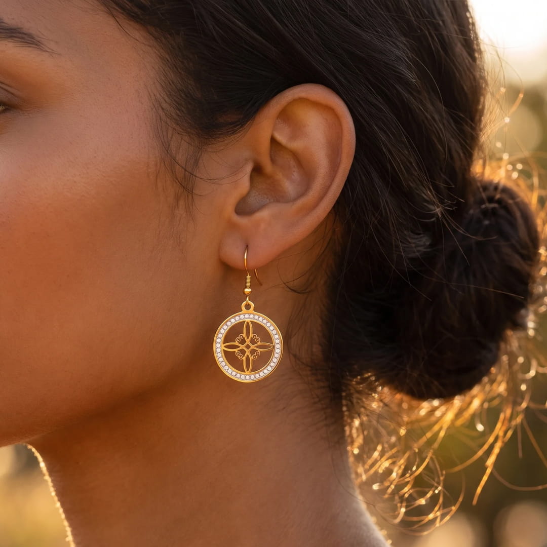 "Protection Knot" Earrings