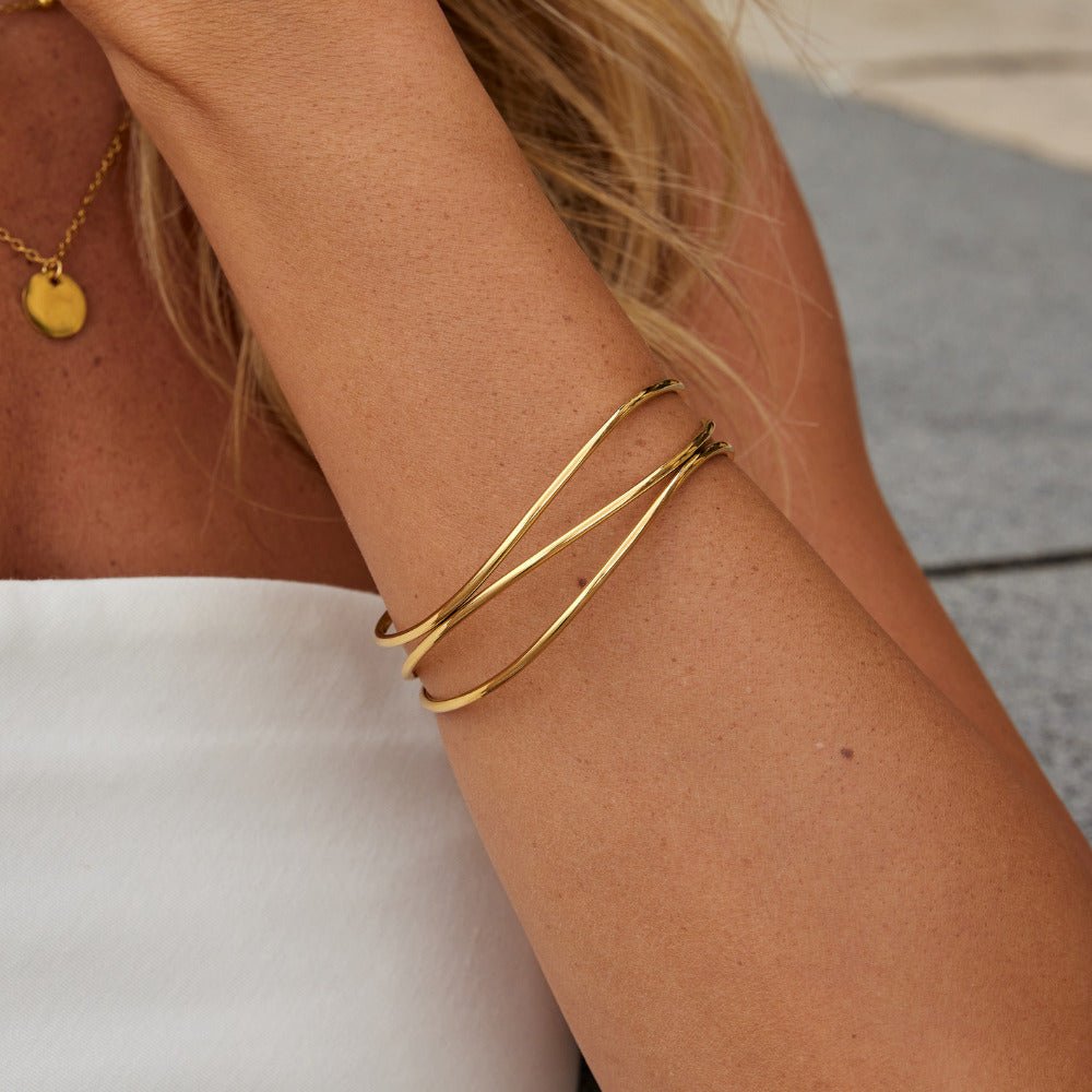 Aurora Layered Bangle