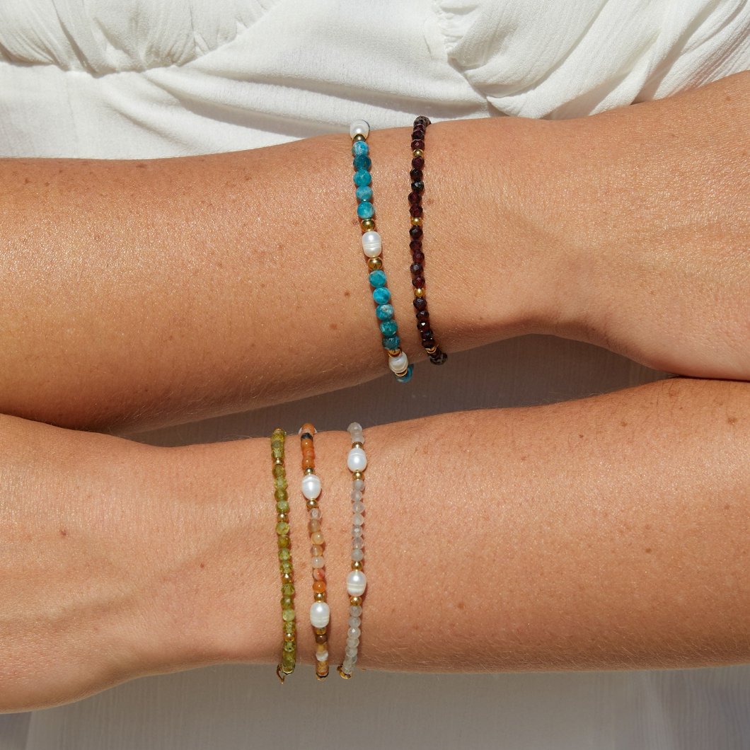 Oliva Peridot Bracelet