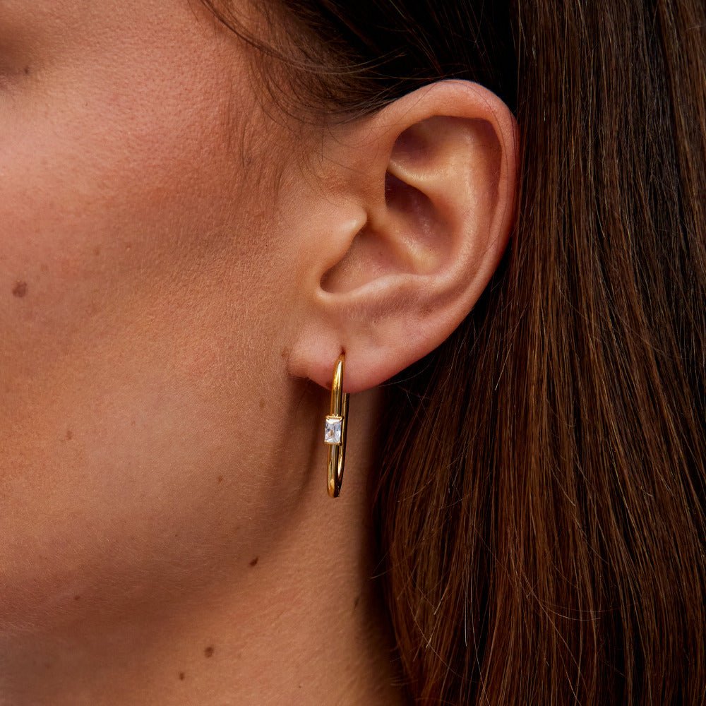 Cristina Baguette Hoops