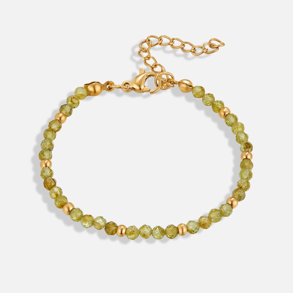 Oliva Peridot Bracelet