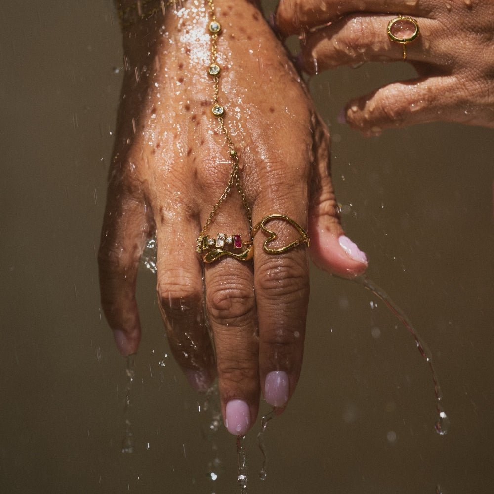 Prisca Baguette Ring