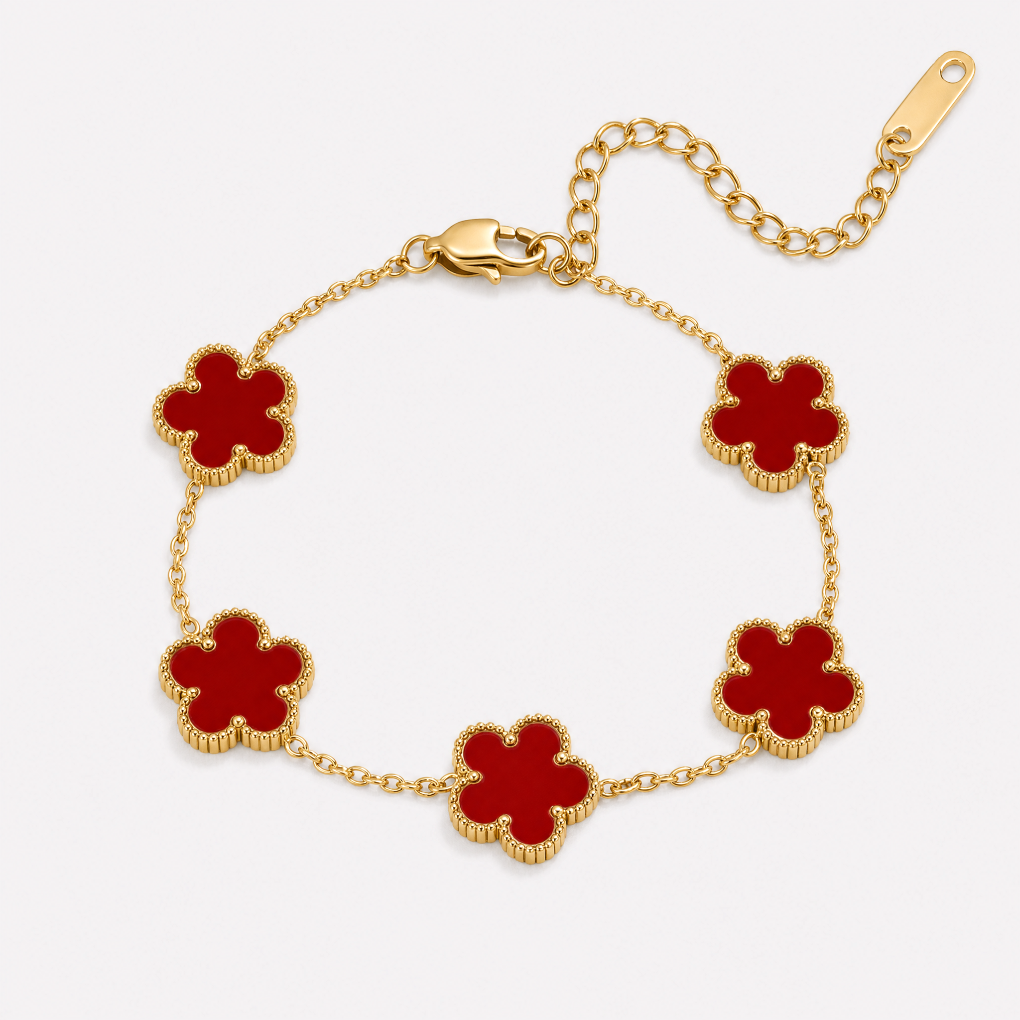 Rubina Flower Bracelet