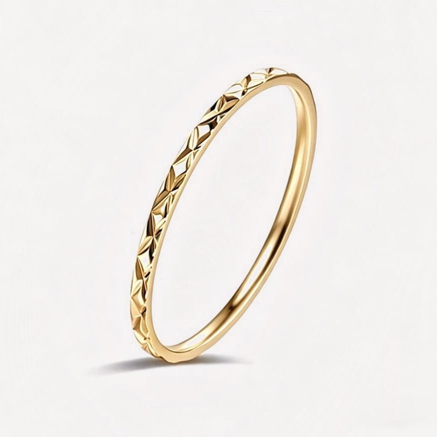 Emanuela Lattice Stacking Ring