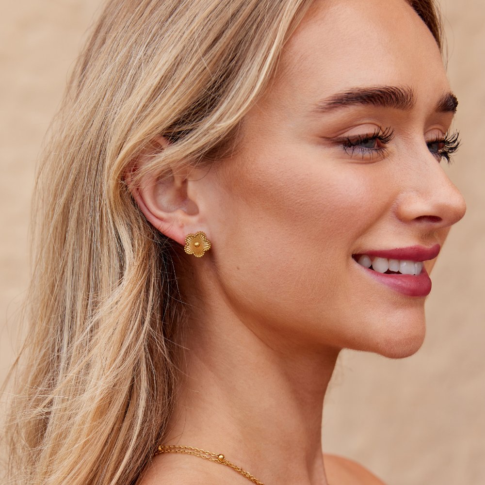 Flora Flower Studs