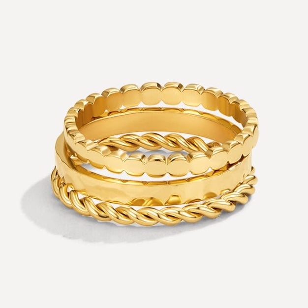 Donatella Stacking Ring Set