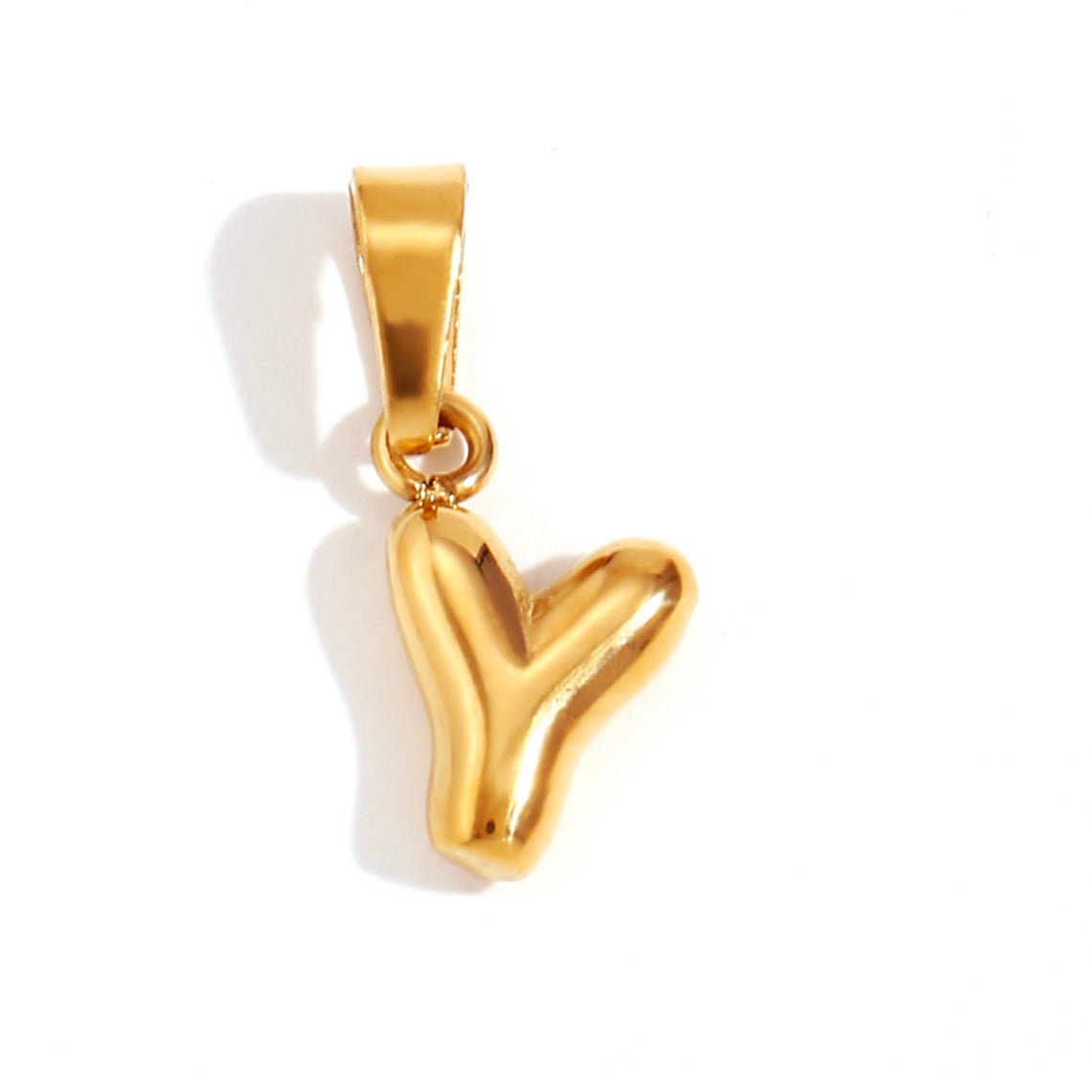 Bettina Bubble Initial Necklace