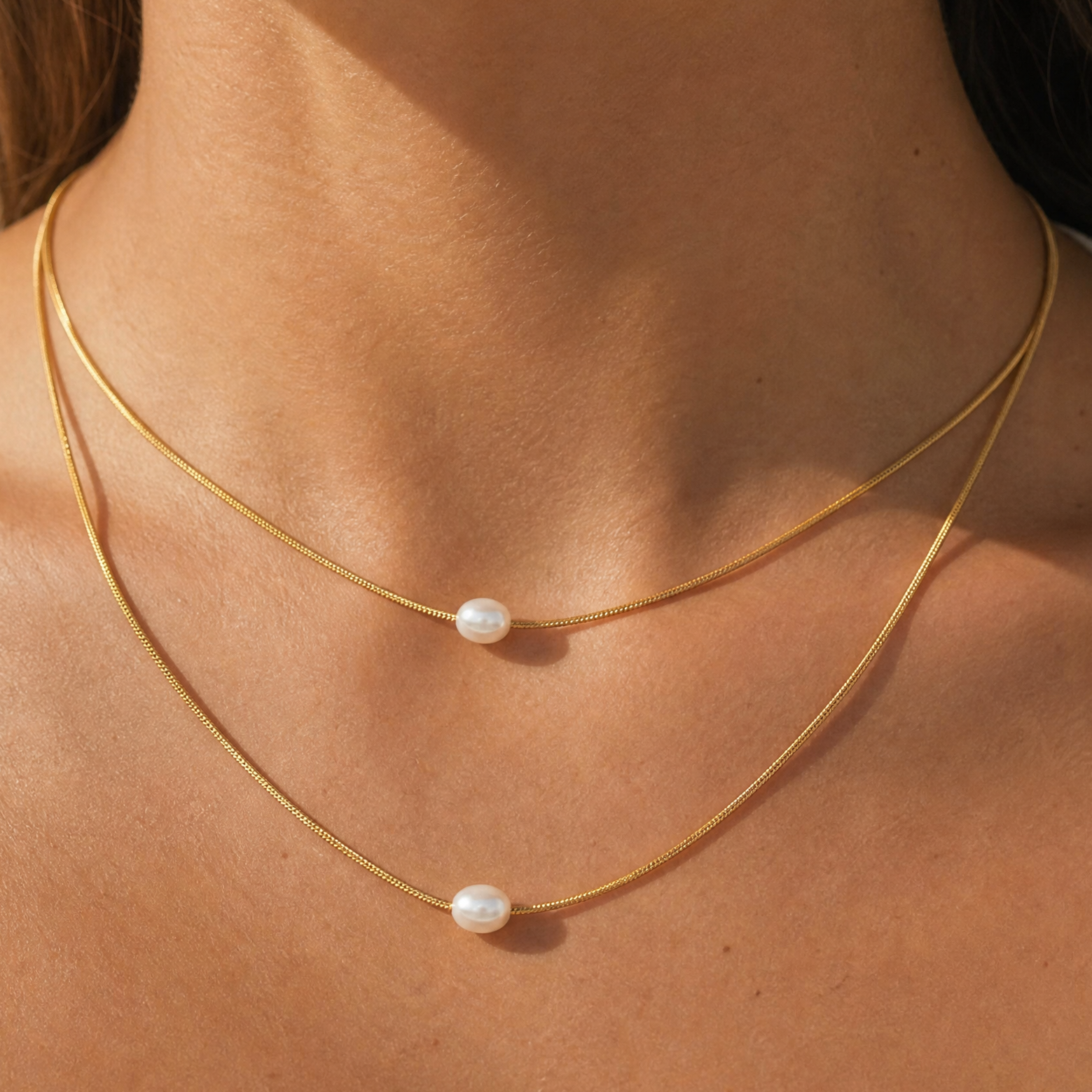 Maddalena Layered Pearl Necklace