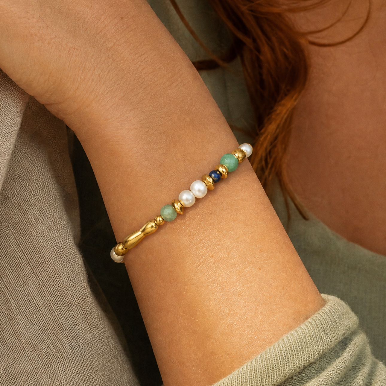 Smeralda Malachite Bracelet