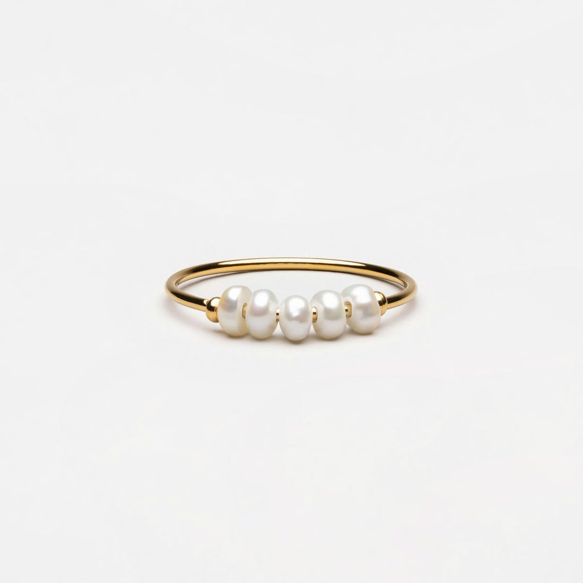 Perlina Pearl Row Ring