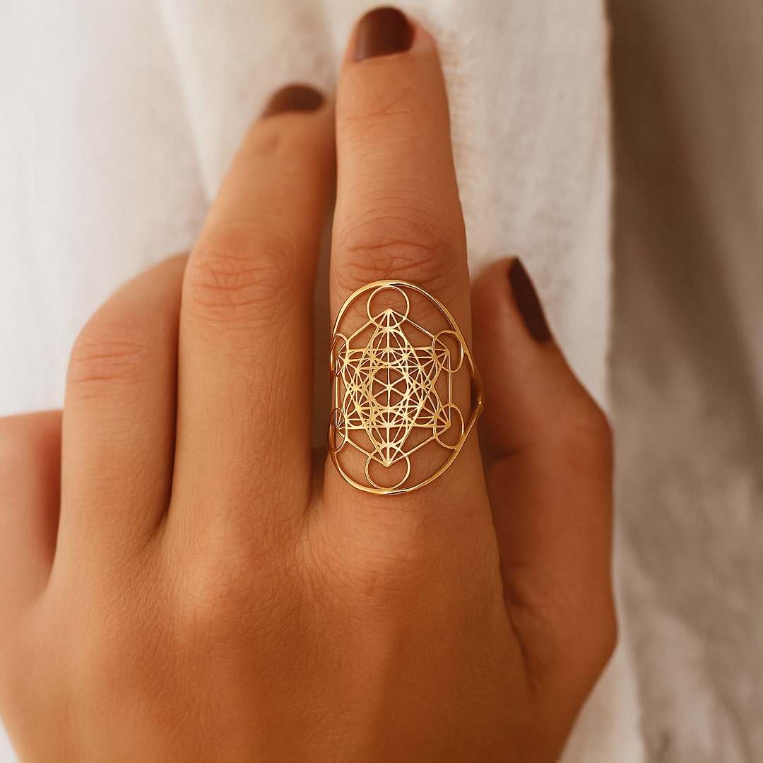"Thirteen Circles" Adjustable Ring