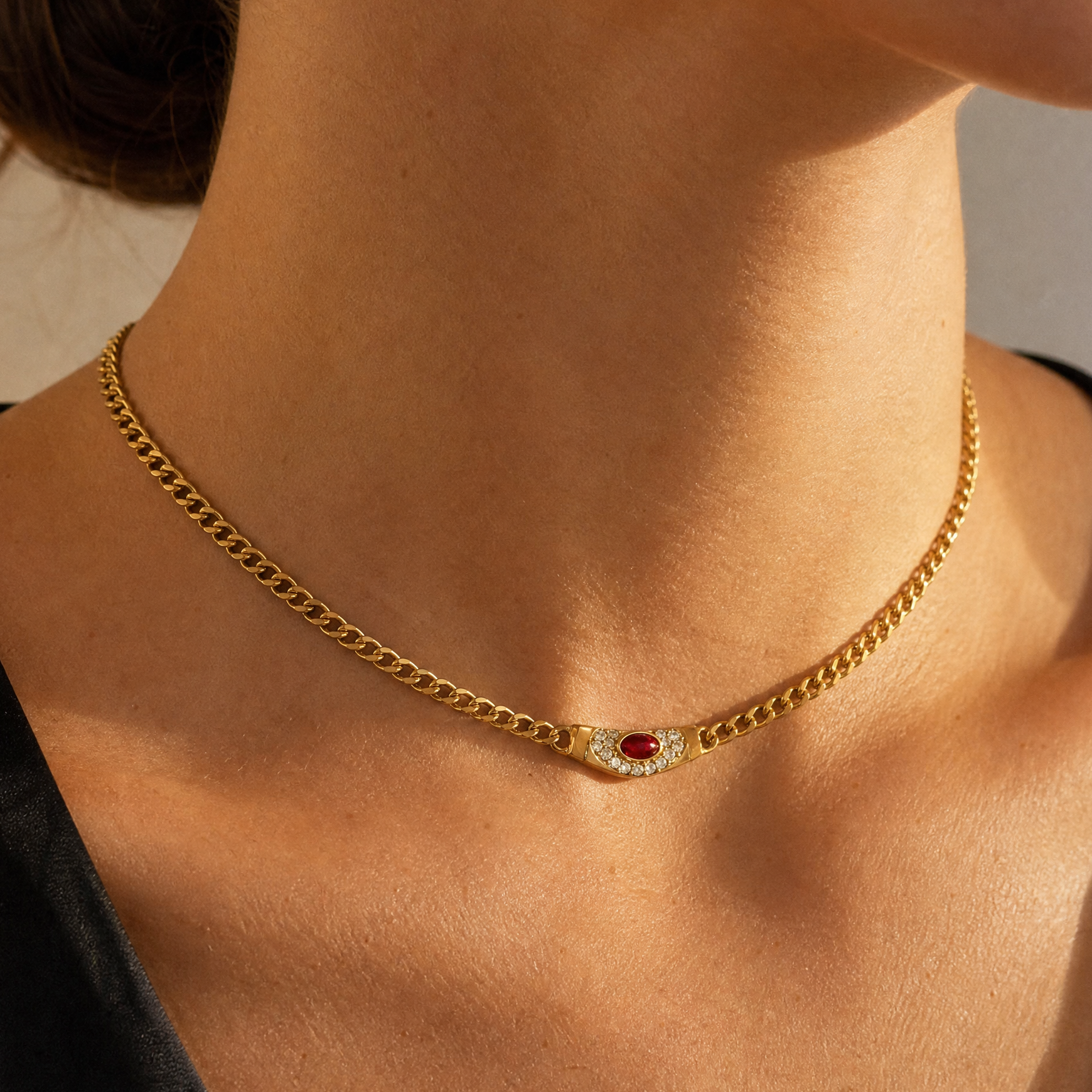 Regina Curb Necklace