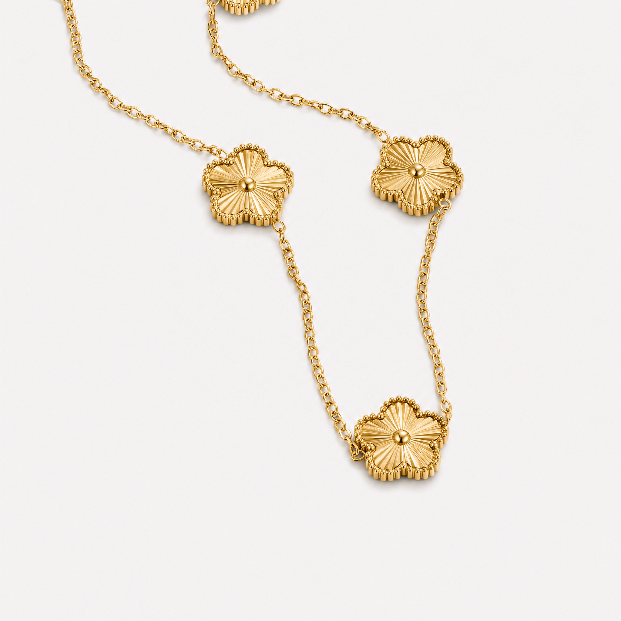 Claudia Flower Cluster Necklace