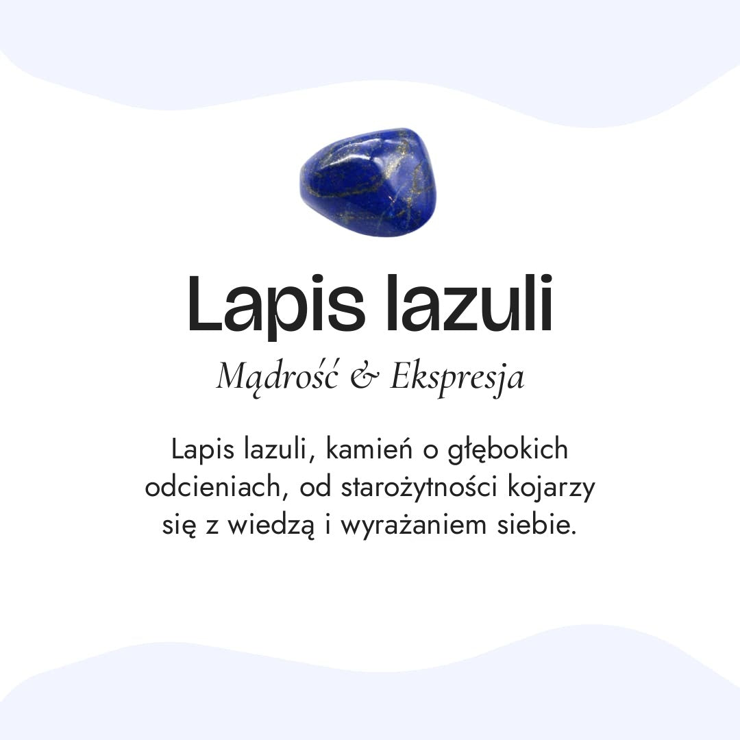 "Expression" Bracelet in Lapis Lazuli