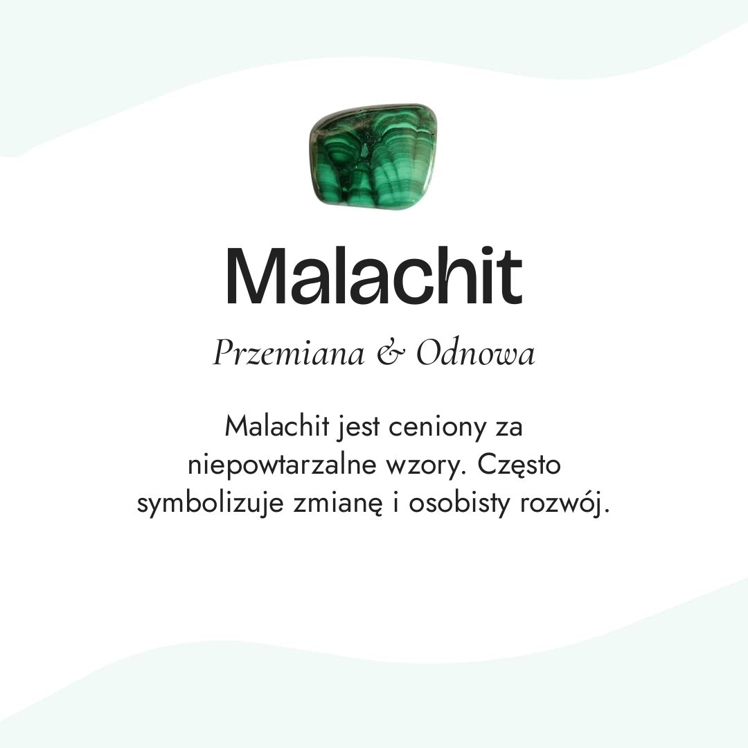 "Renewal" Bracelet in Malachite