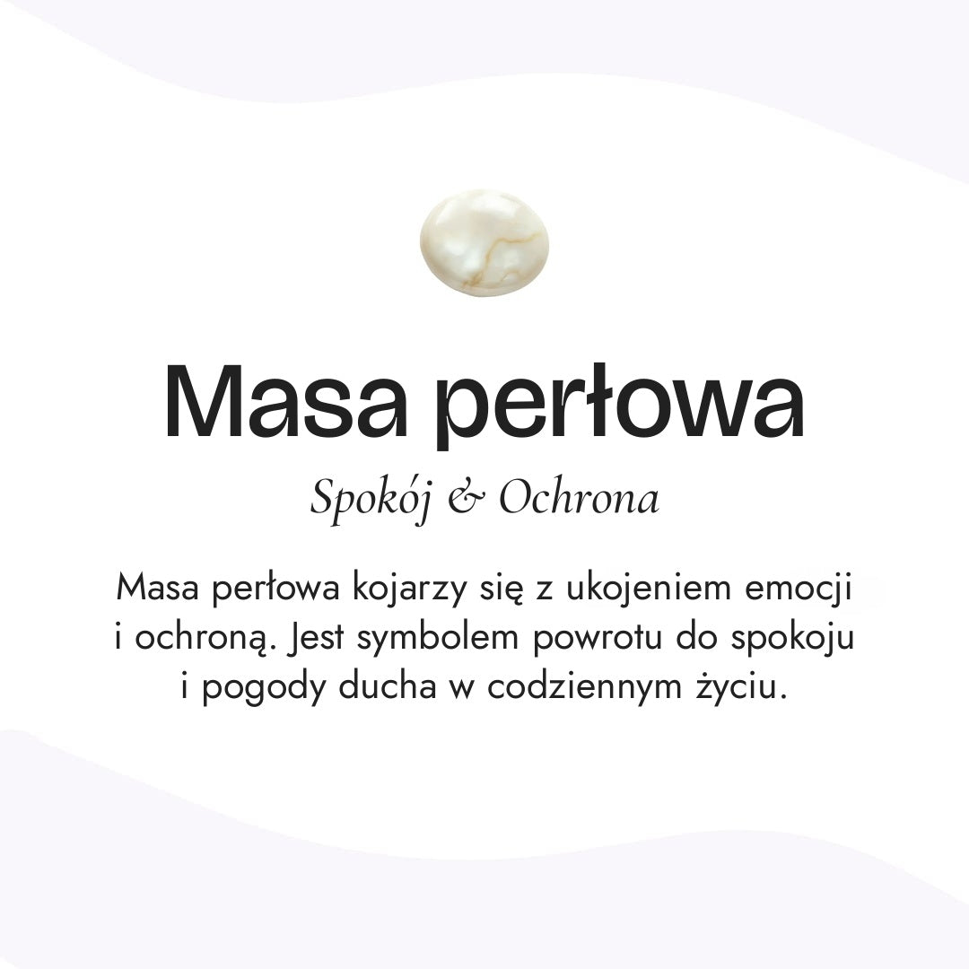 "Mother-of-Pearl Softness" Adjustable Ring
