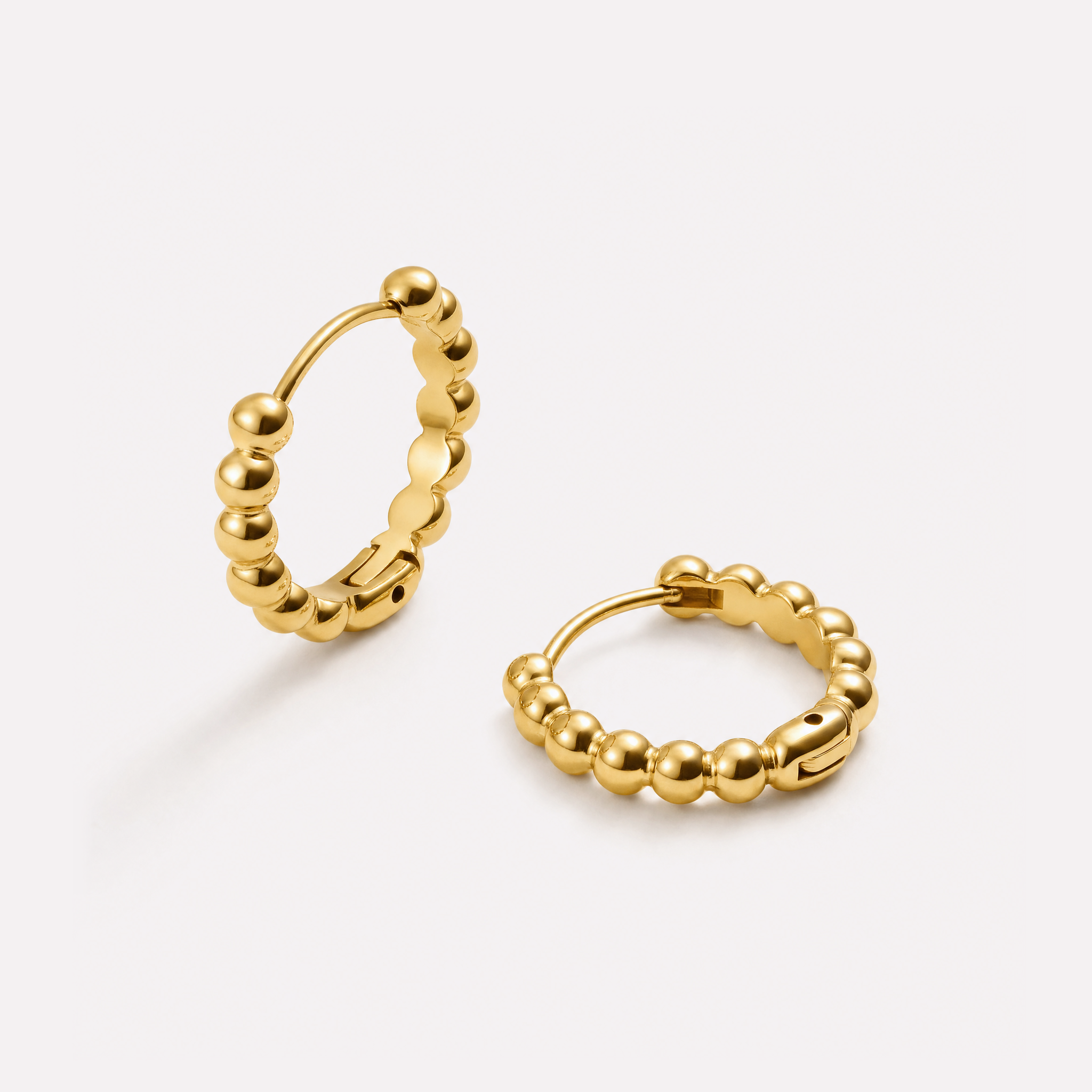 Nicoletta Bead Hoops