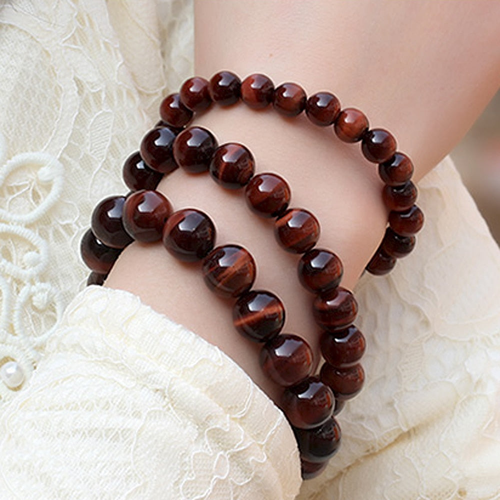 "Earthly Shield" Bracelet in Bull's Eye