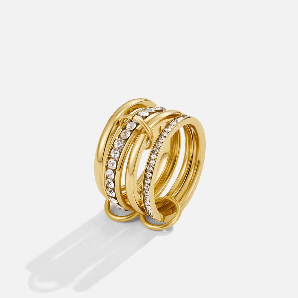 Portia Pavé Band Ring