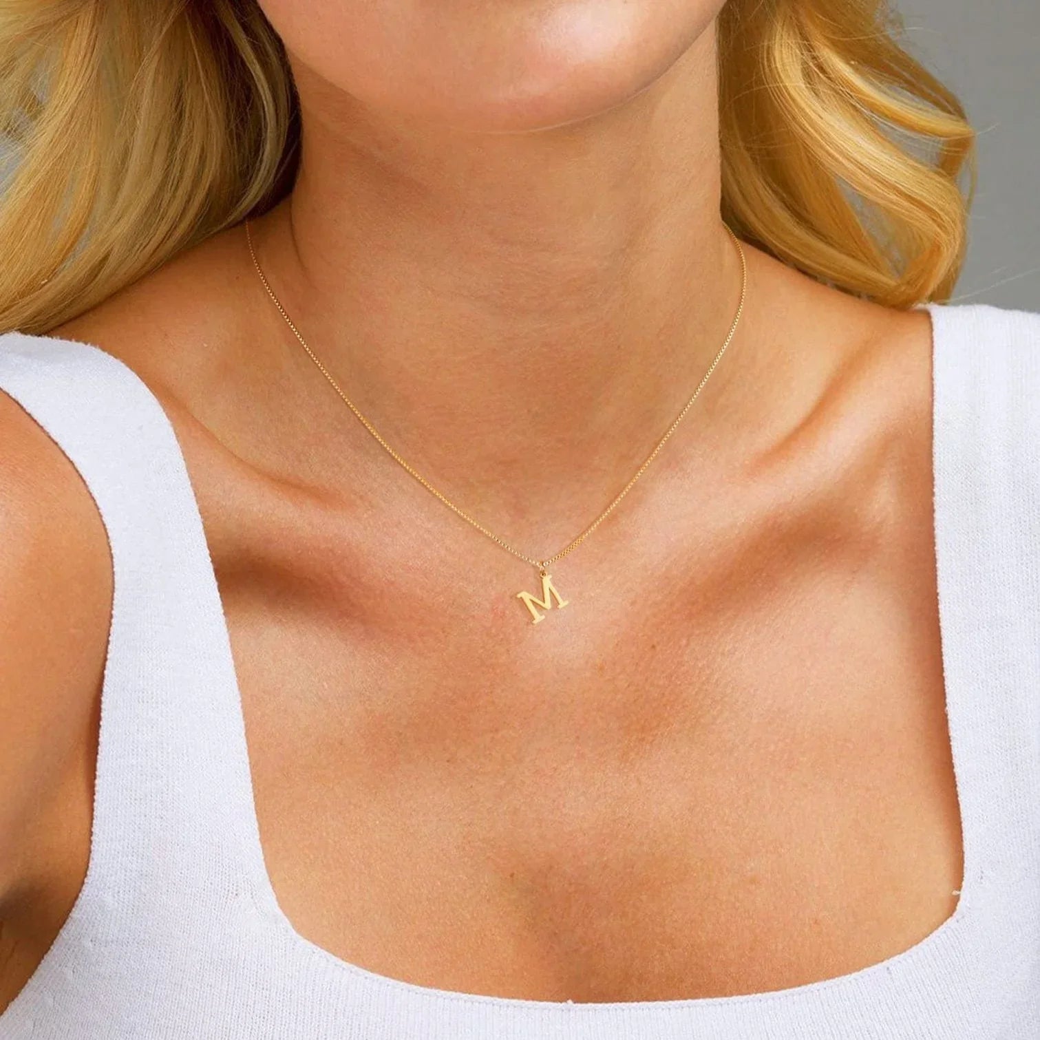 Letizia Initial Necklace