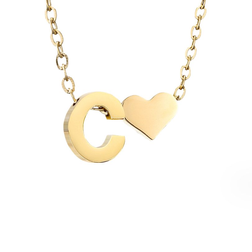Amata Initial Necklace
