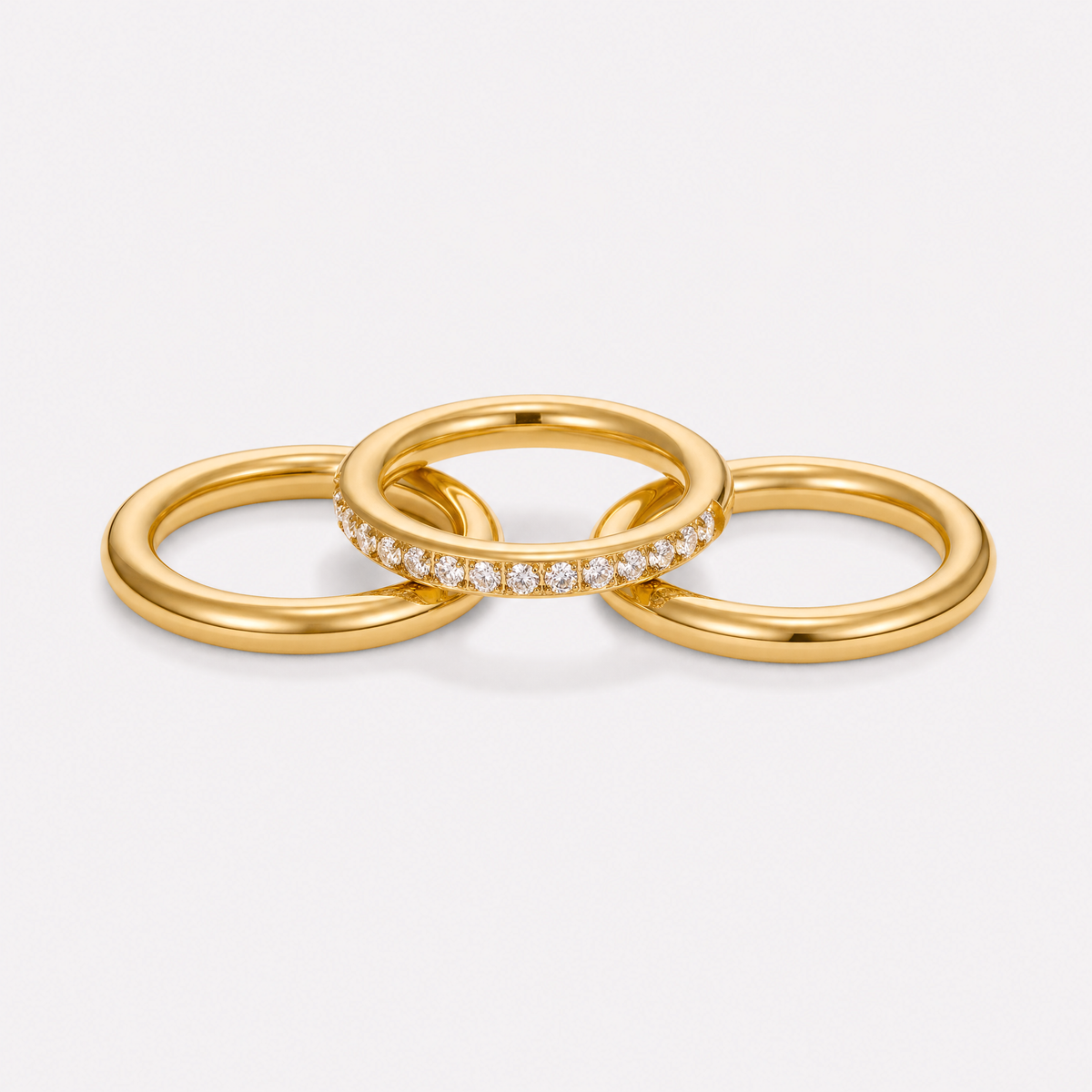 Terza Stacking Ring Set