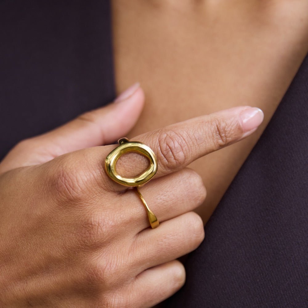 Morena Molten Ring