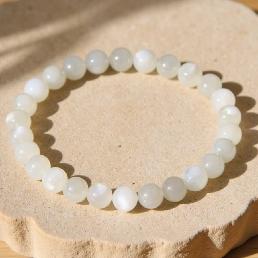 "Feminine Sensitivity" Bracelet in Moonstone