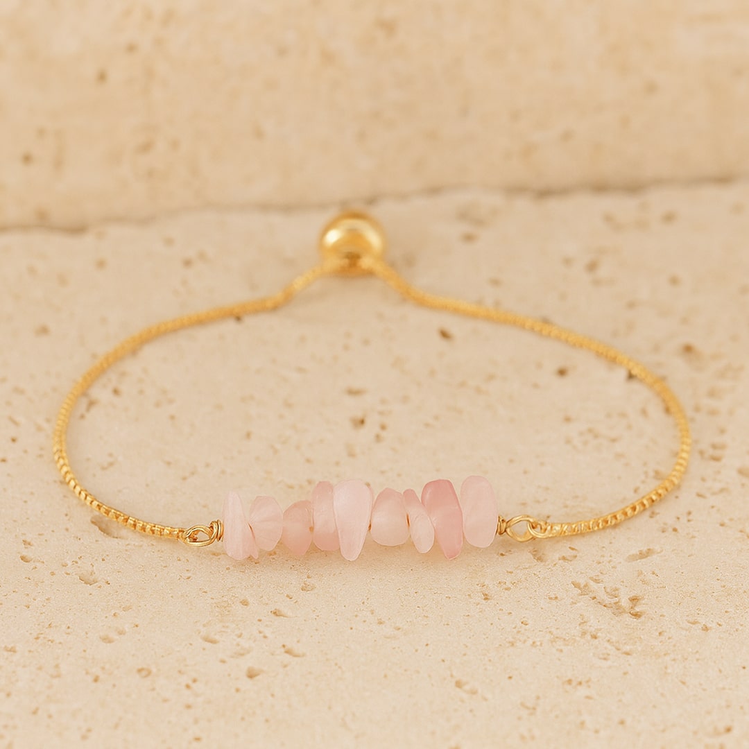 Fine Bracelet in Irregular Stones