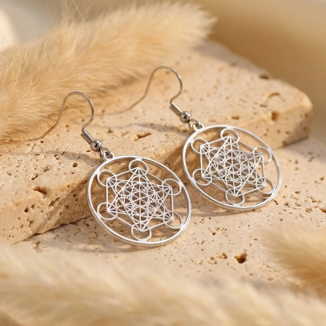 "Thirteen Circles" Earrings